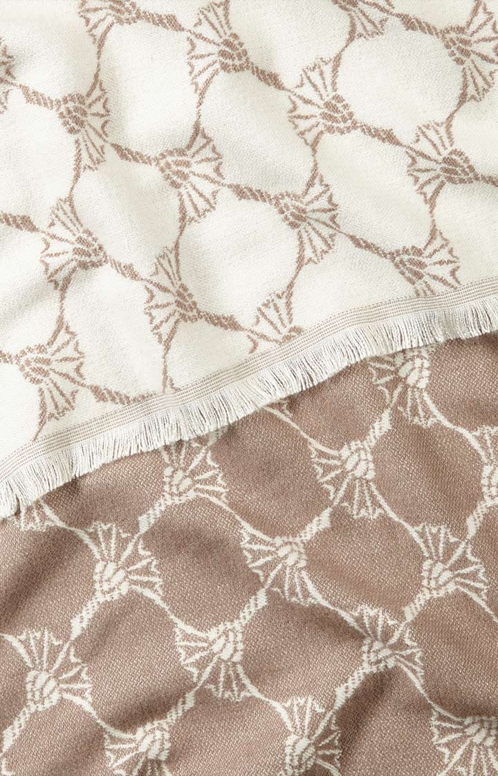 Cornflower-Schal Felix in Beige/Ecru