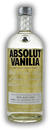 Absolut Vanilia Vodka 1,0 Liter 38% Absolut Vanilia Vodka 1,0 Liter 38% Absolut Vodka mit natürlicher Vanille aromatisiert. 1	 Liter - Vol 38%