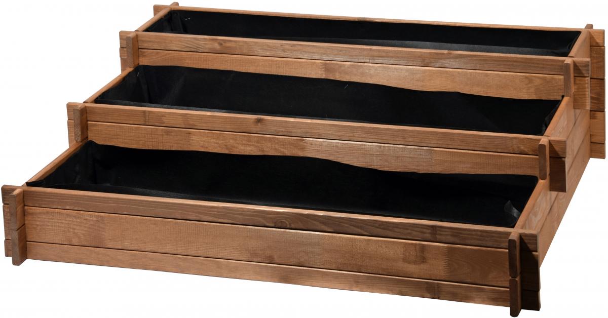 dobar Dekoratives 3-Etagen-Hochbeet Peru