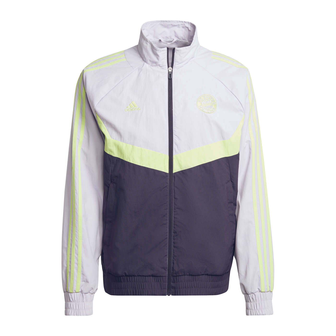 adidas FC Bayern München Woven Tracktop Lila