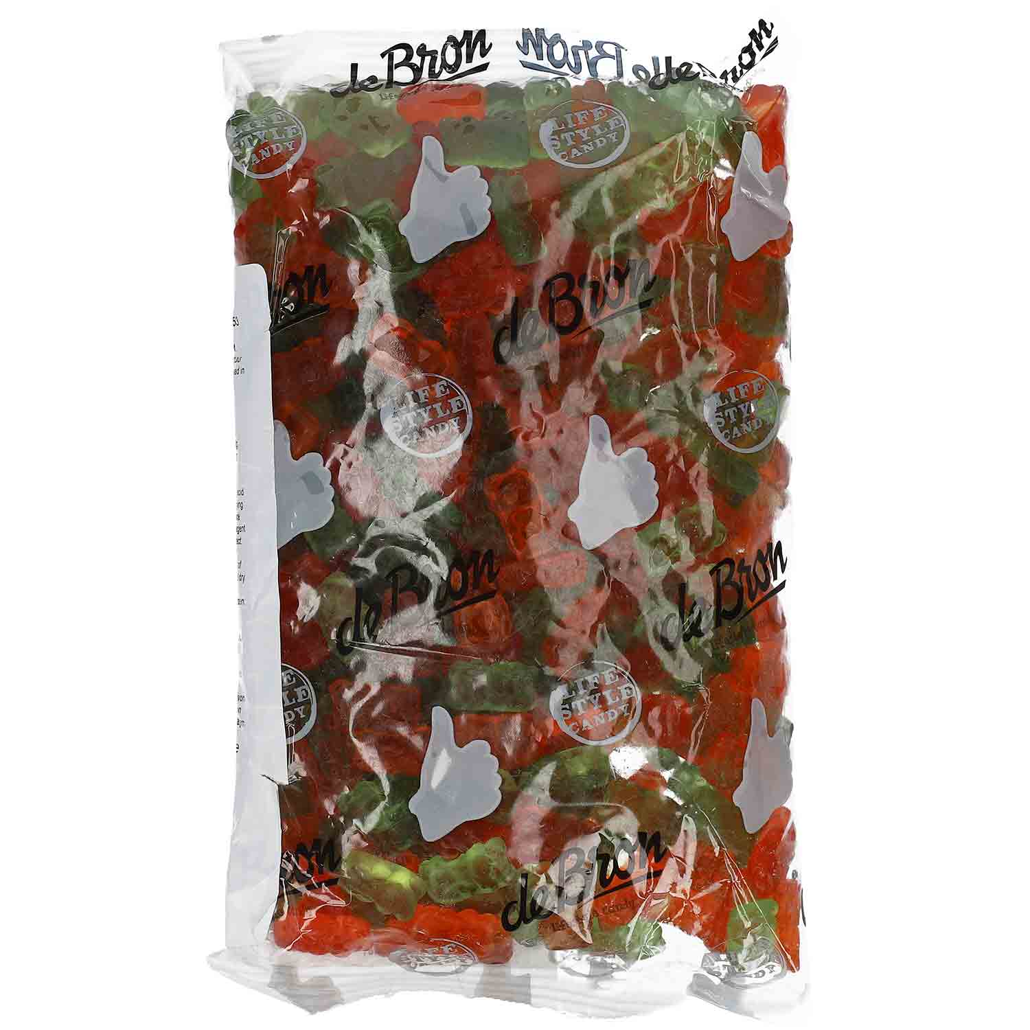 de Bron Jelly Bears sugarfree 1kg