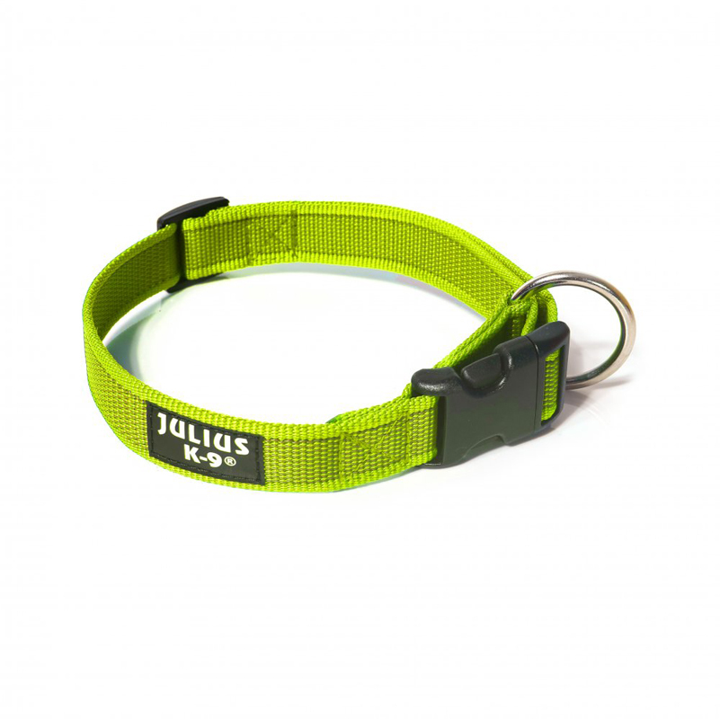 JULIUS-K9 Hundehalsbänder JULIUS-K9 Julius K9 Halsband 25mm x 39-65cm neon gelb