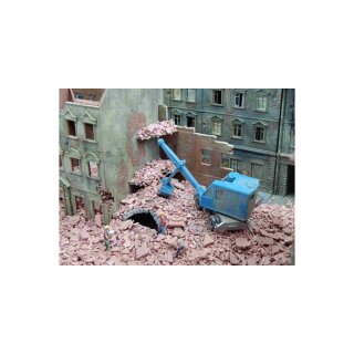 1:87 Bauschutt/Trümmer ziegelrot, 75g