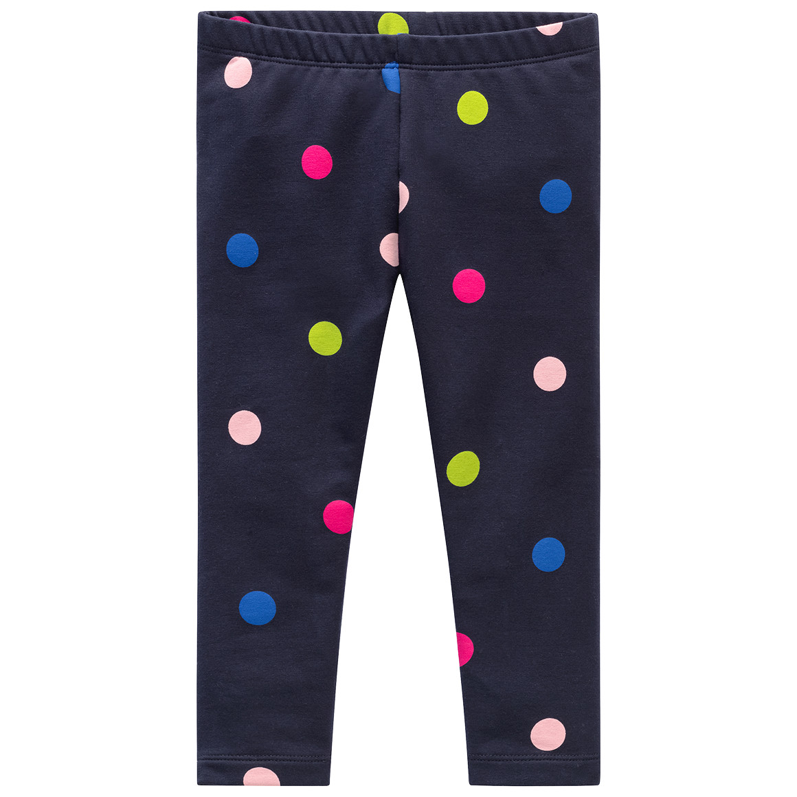 Baby Sweatleggings mit bunten Punkten