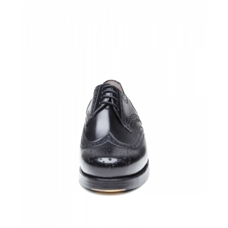 Heinrich Dinkelacker - Businessschuhe Derby RIO FULL-BROGUE BC Kalbsleder - schwarz