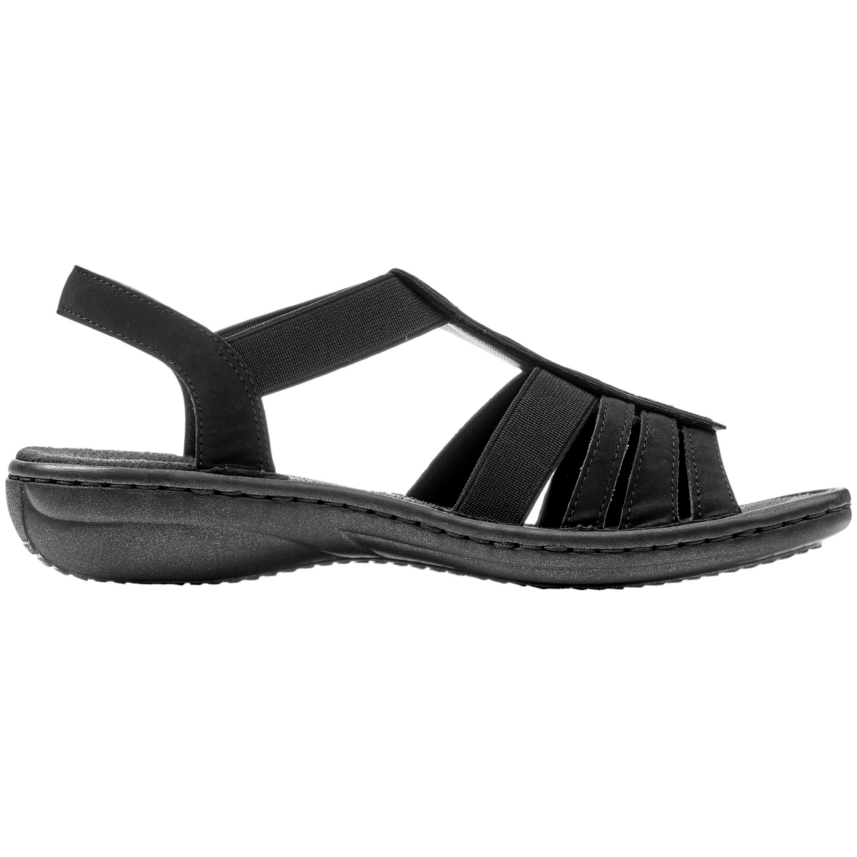Rieker 60870 Sandale schwarz