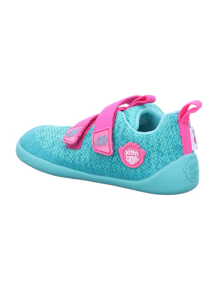Affenzahn Mädchen Halbschuhe Halbschuh Knit Happy  Eule in Grün günstig kaufen