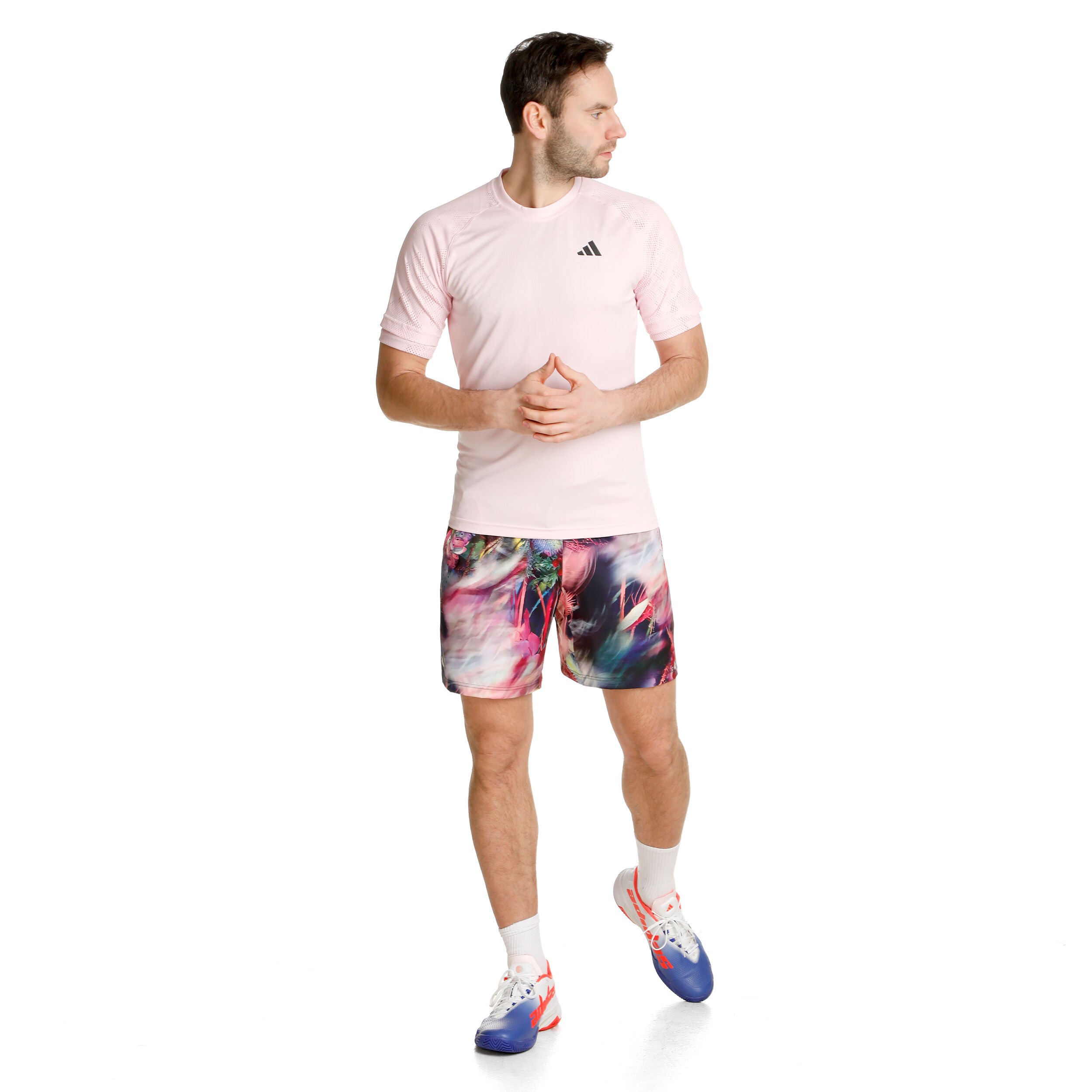 Melbourne Ergo HEAT.RDY T-Shirt Herren - Rosa, Grau