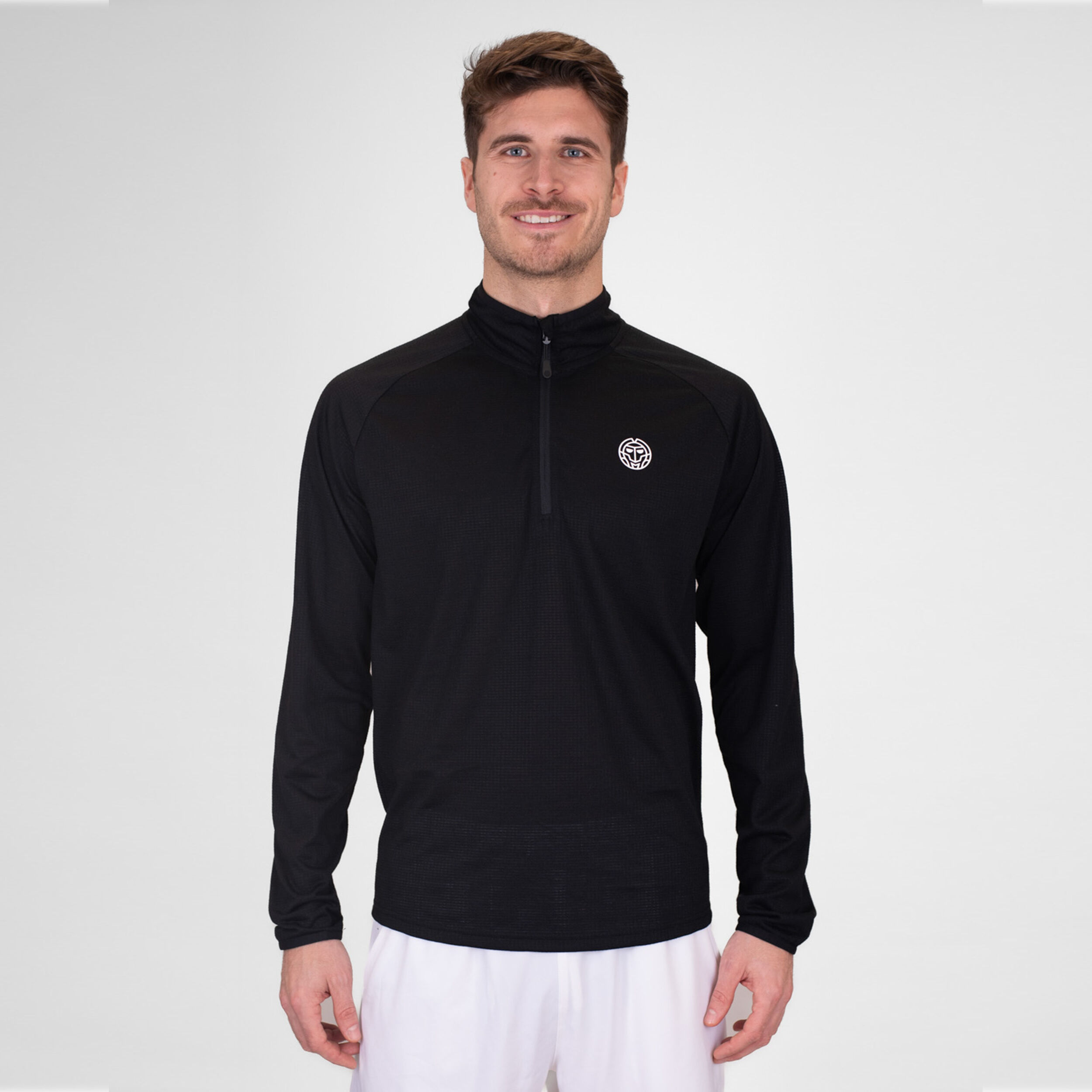 Crew Longsleeve Herren - Schwarz