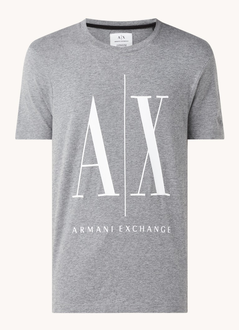 Tricou Armani Exchange cu logo imprimat