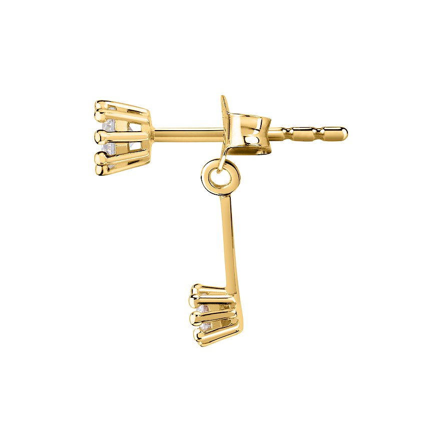 Live Diamond Einzelner Ohrschmuck