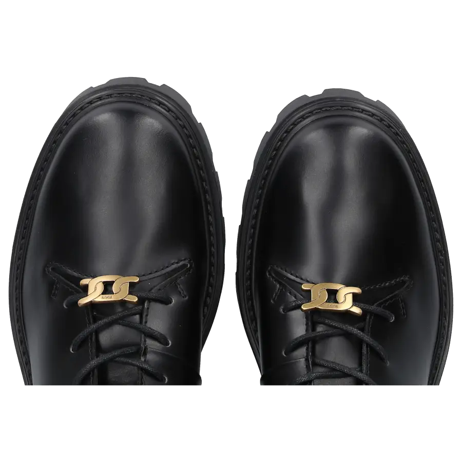 Tod's - Stiefeletten COMBAT Kalbsleder - schwarz