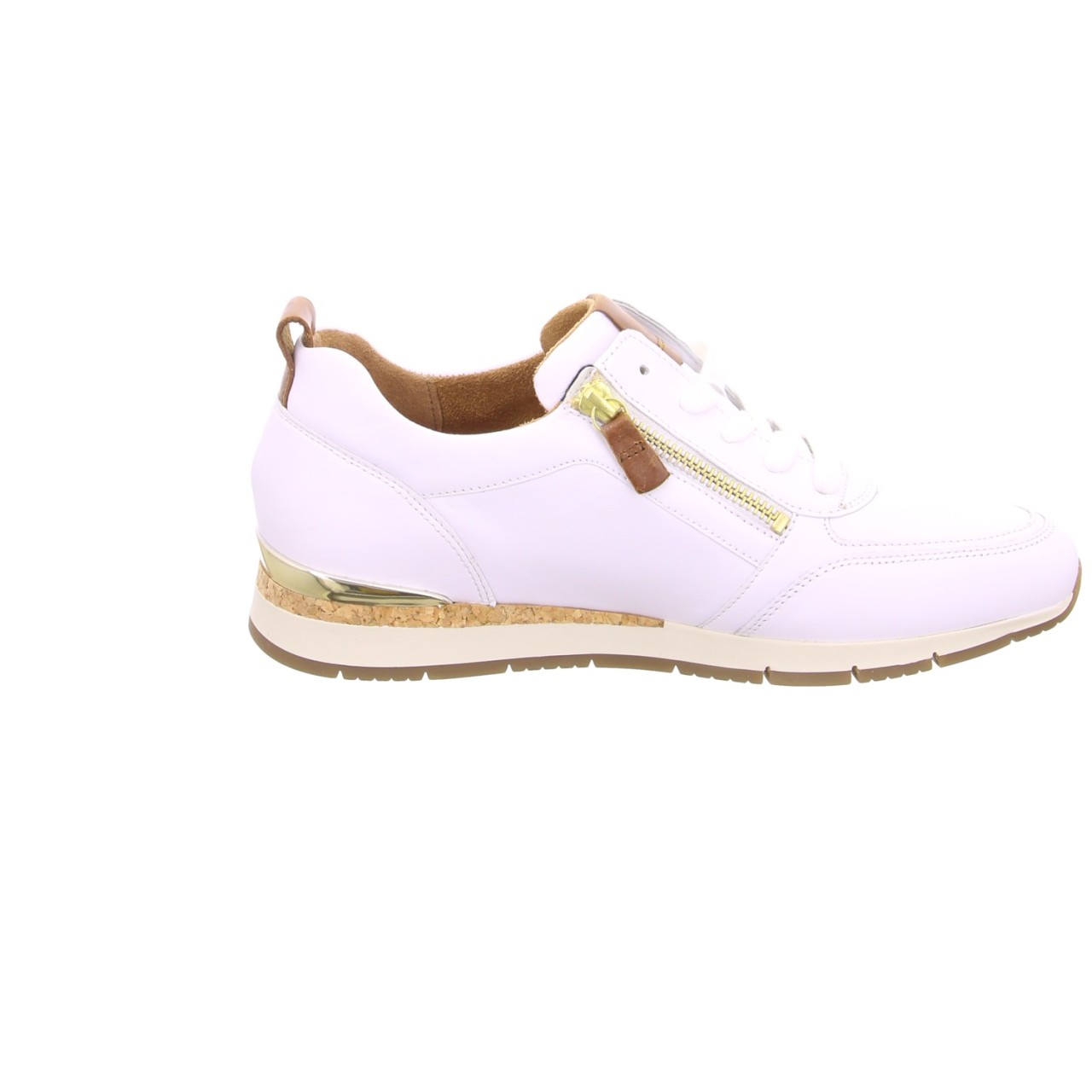 GABOR Freizeit Schnürer beige Gabor Fashion Sneaker low 43.411.21 beig