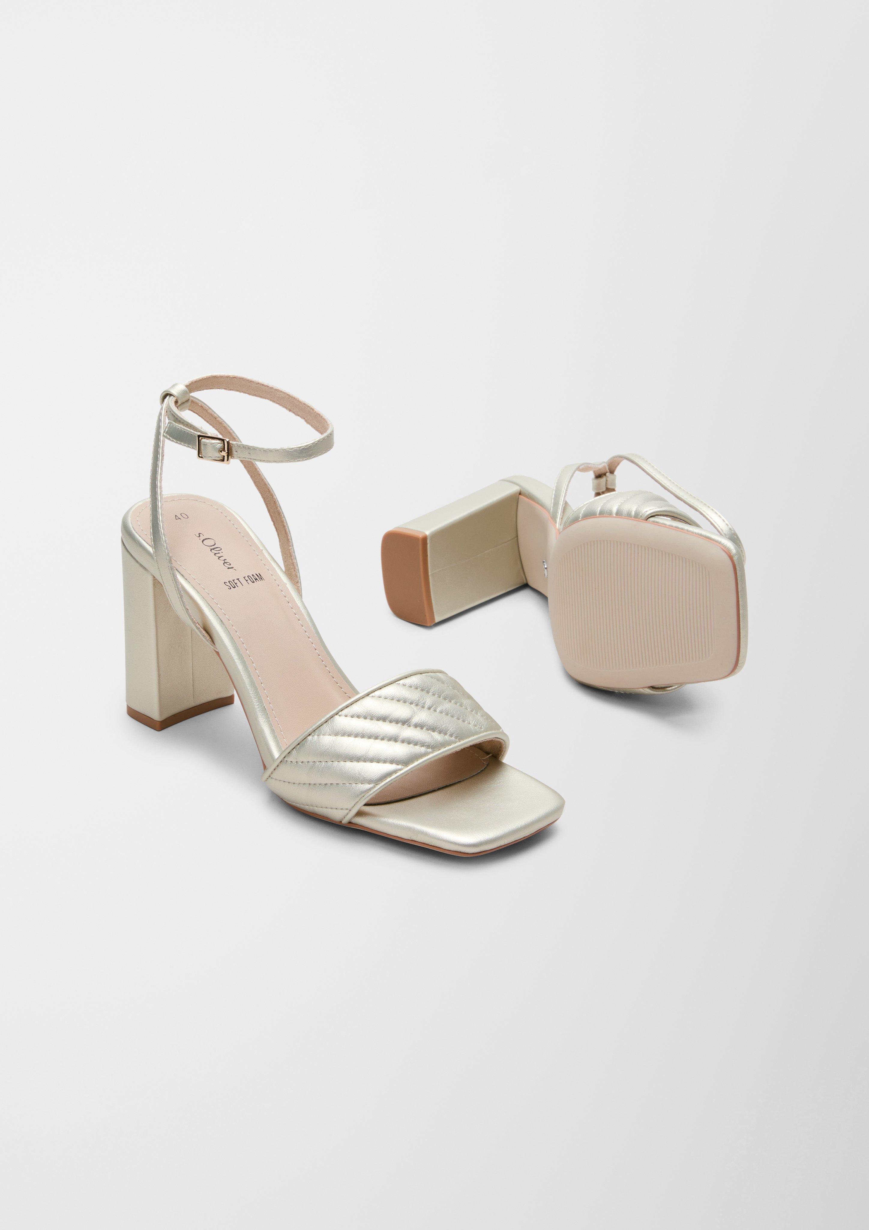 Sandalen mit Stepp-Detail  6007765-403