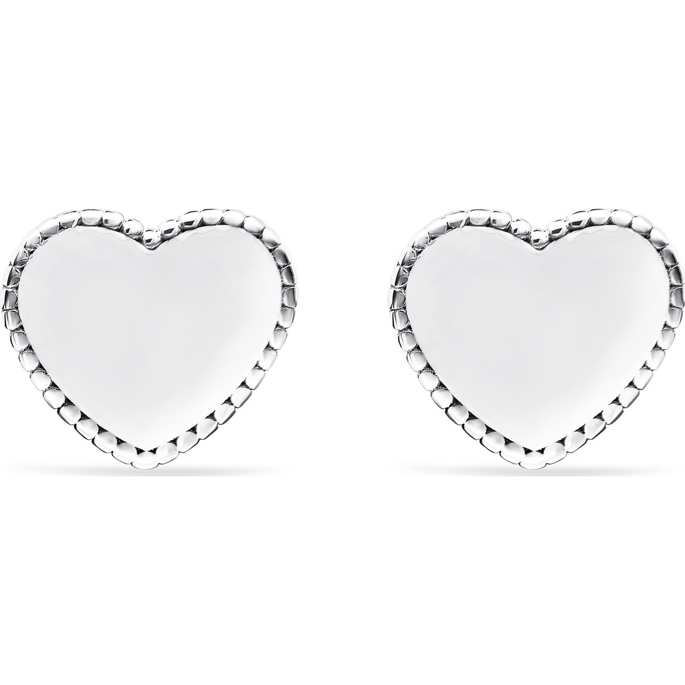 FAVS Boucles d'oreilles à fermoir à poussette 925 Argent Boucles d'oreilles