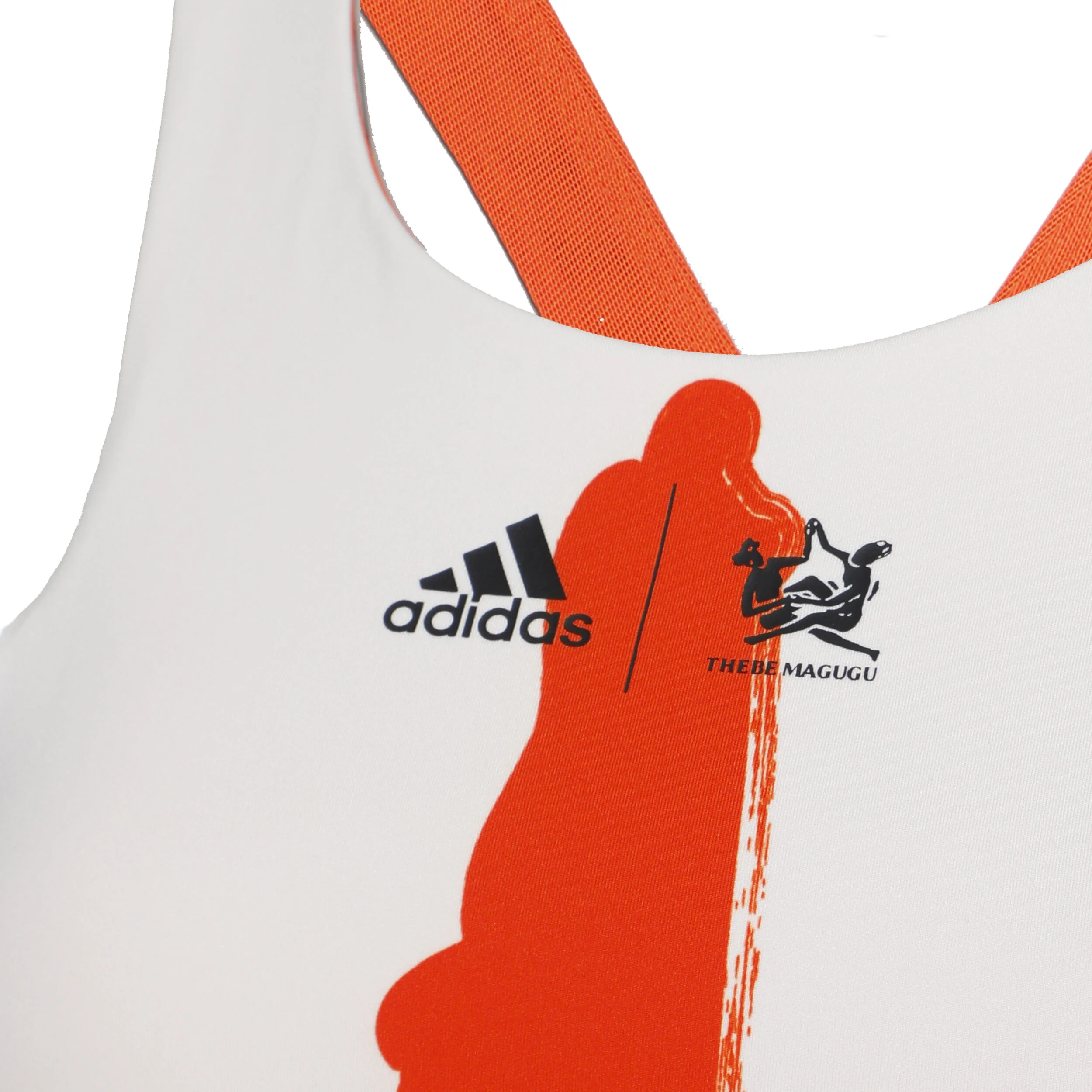 New York Y Tank-Top Damen - Beige, Orange