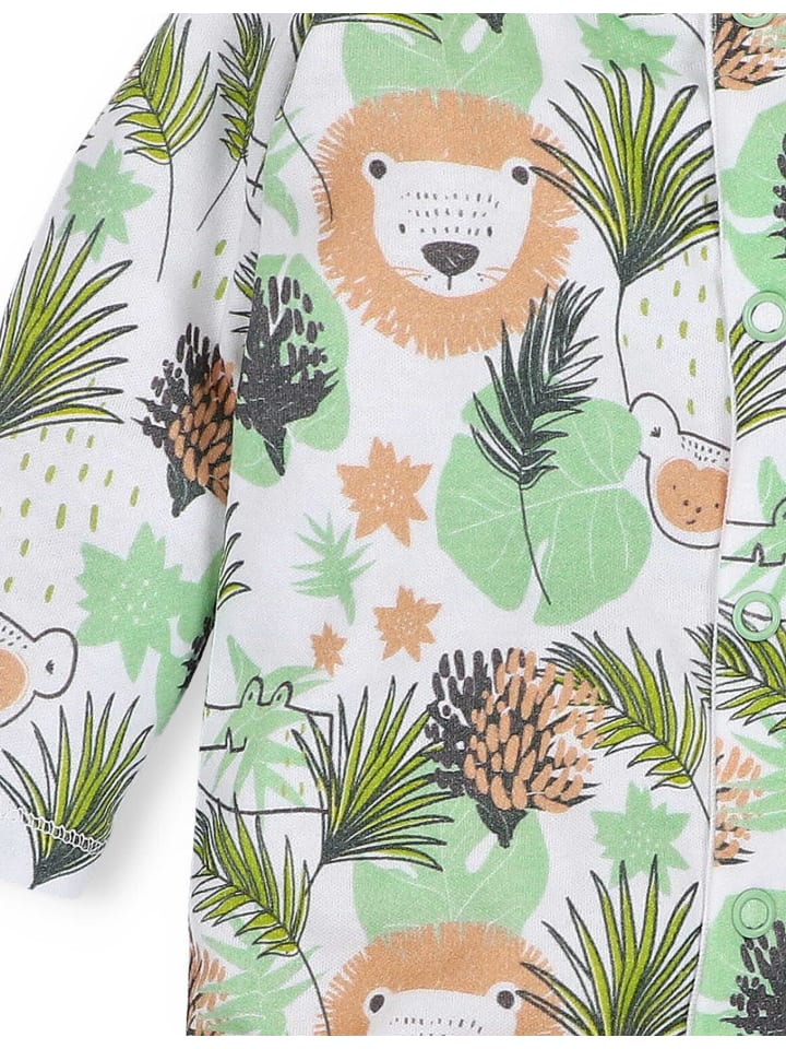 Nini Strampler Herbst, Winter in grün weiß günstig kaufen