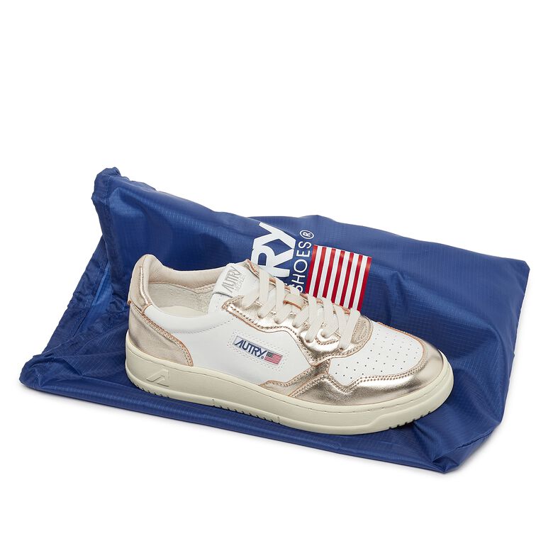 Autry Wmns Medalist Low leat/leat platinum