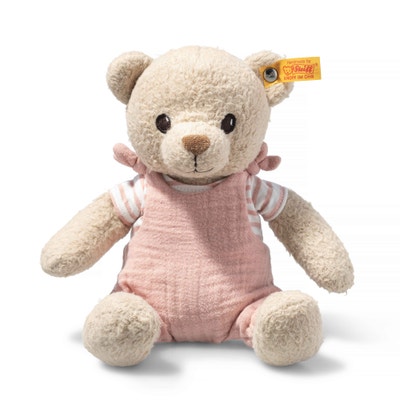 GOTS Nele Teddybär, 26 cm, rosa