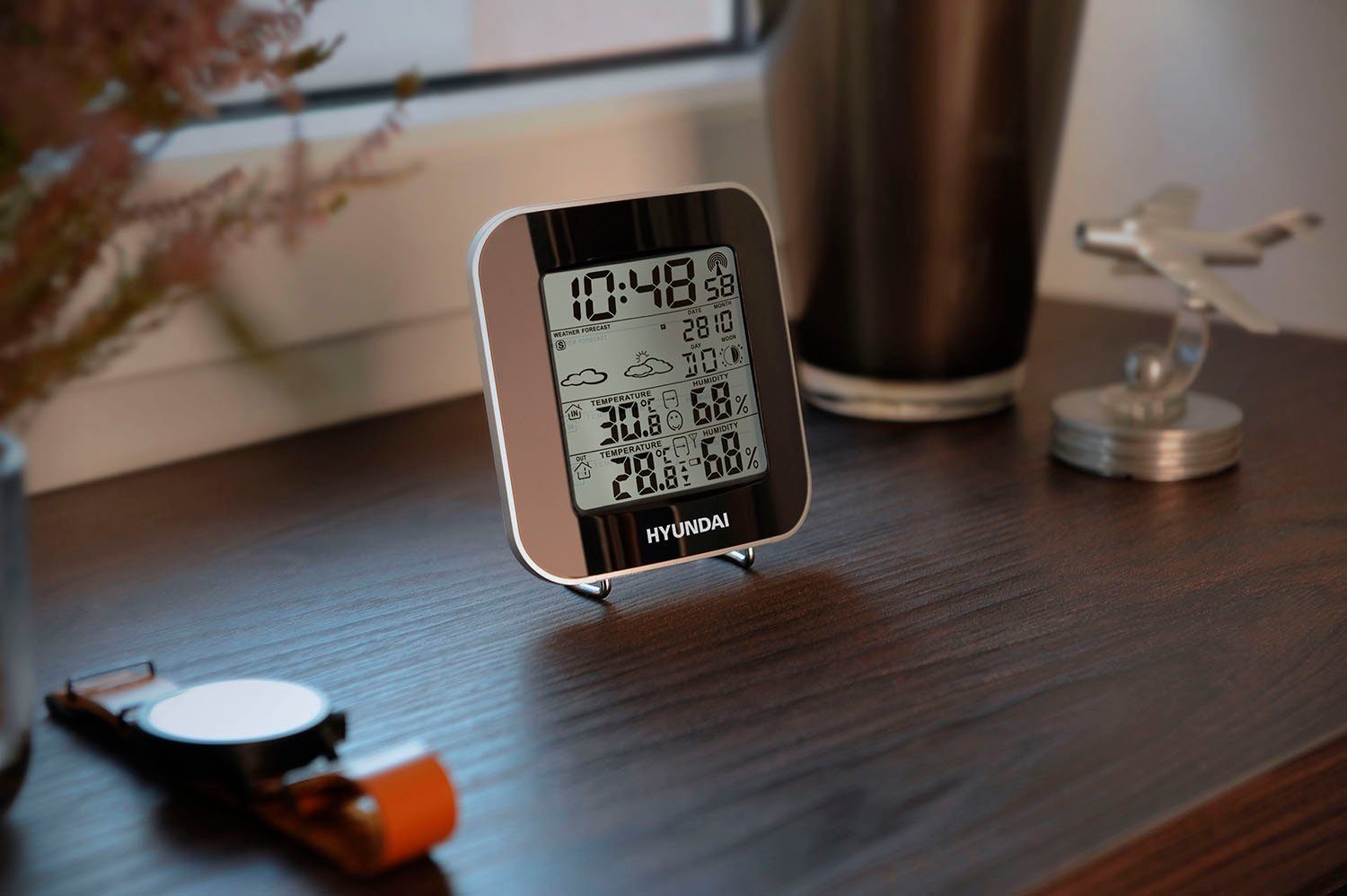 Hyundai Hyundai WS 8236 Wetterstation (mit Außensensor)
