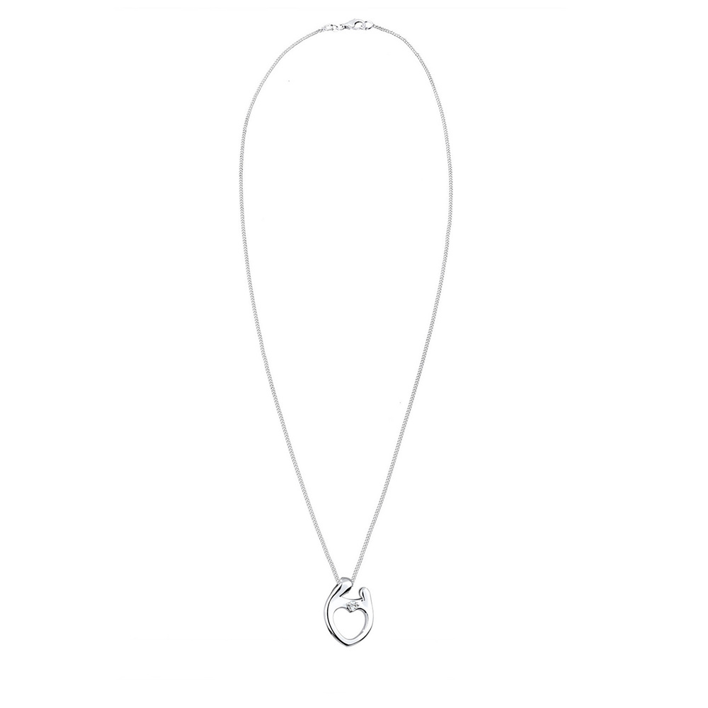 Elli Elli Collier Muttertag Kristalle 925 Silber collier
