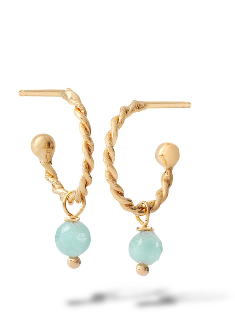 Casa Jewelry Riva gold-plated earrings