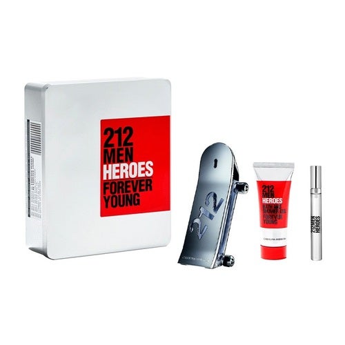Conjunto de presente Carolina Herrera 212 Men Heroes
