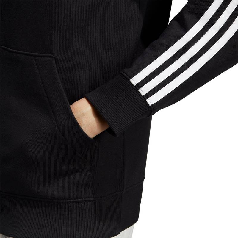 adidas ESSENTIALS 3-STREIFEN FRENCH TERRY Kapuzenjacke Damen