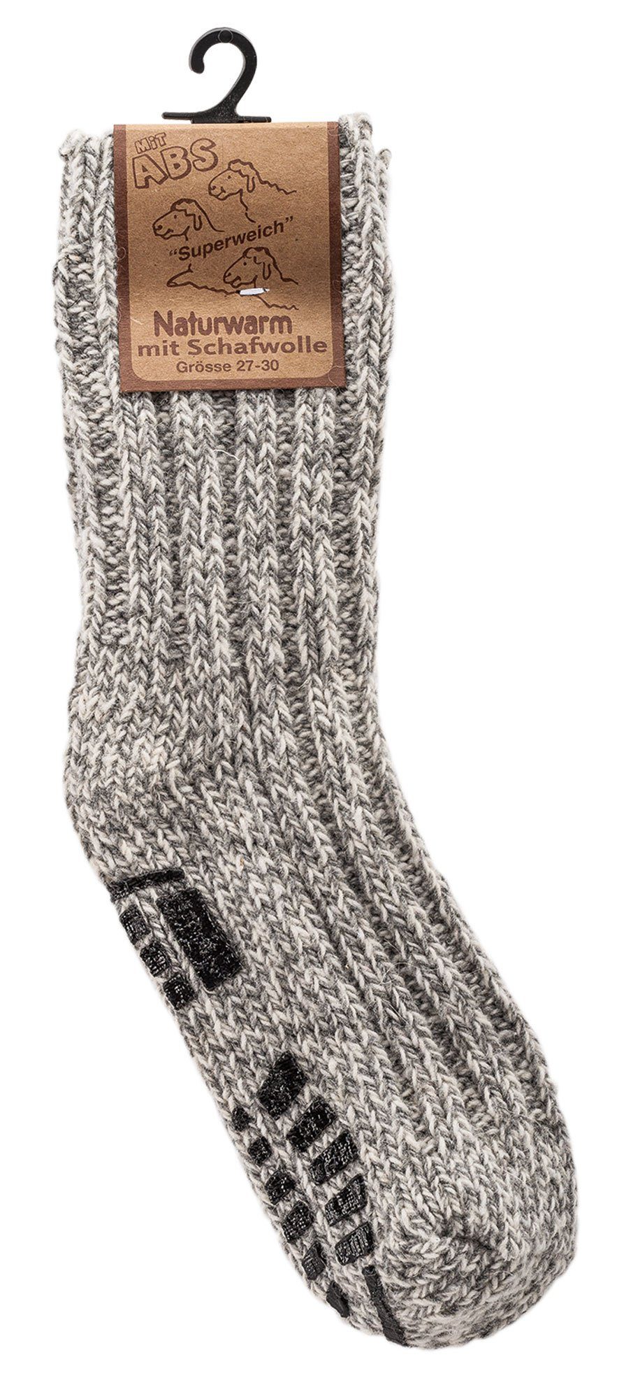 TippTexx 24 ABS-Socken 3 Paar superweiche ABS Norwegersocken Stoppersocken für Kinder & Babys
