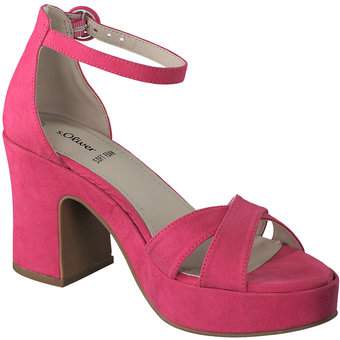 s.Oliver Sandale in pink