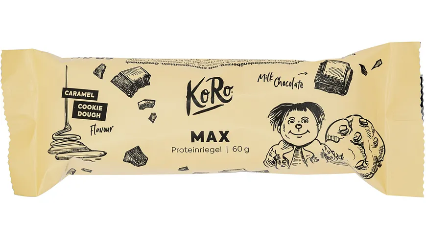 KoRo Max Proteinriegel Caramel Cookie Dough 60 g