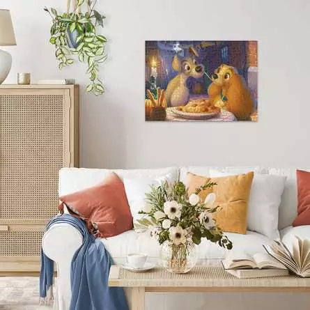 Puzzle 1000 Teile - Susi und Strolch