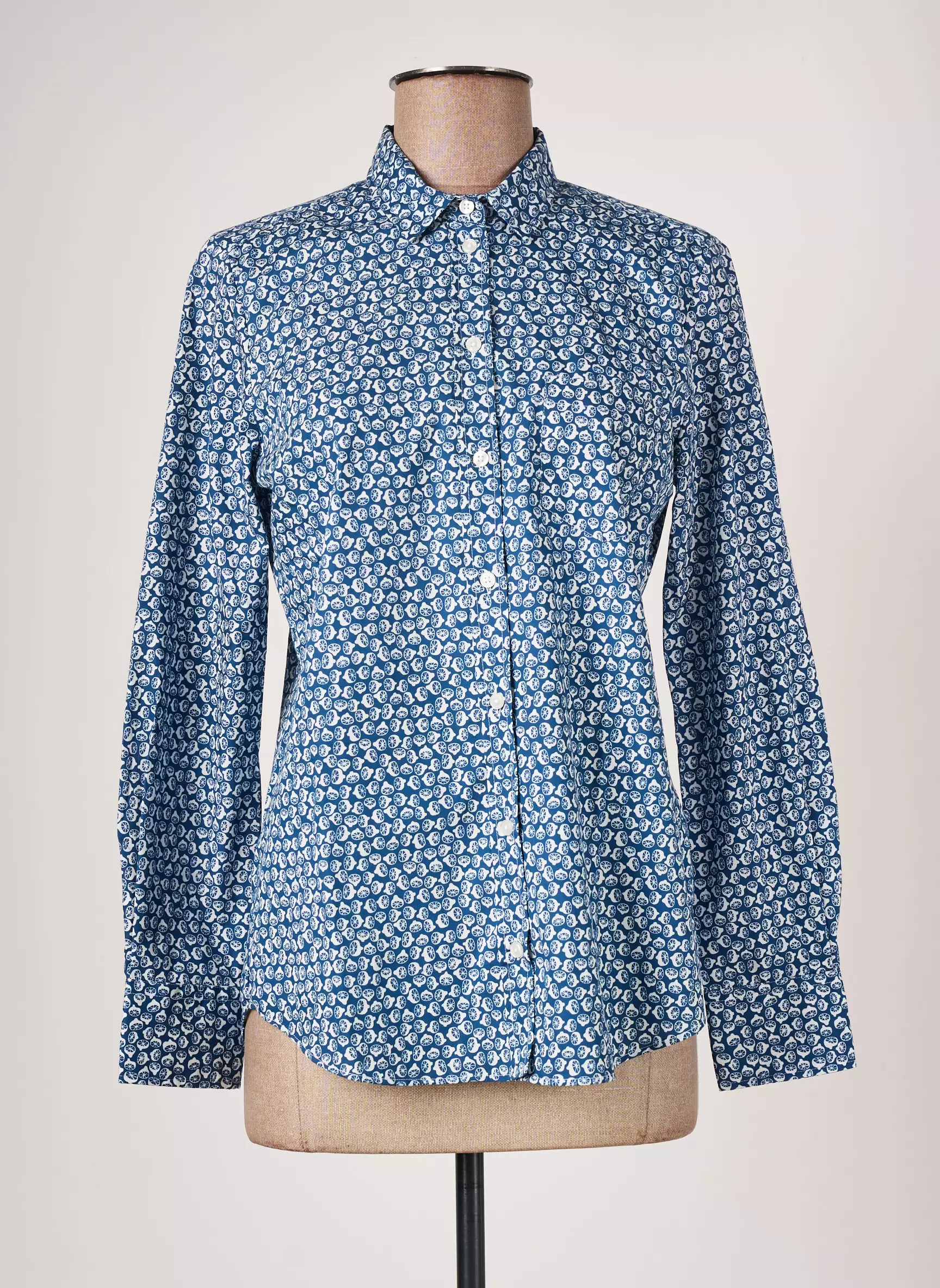 Ox Ville Chemisiers Femme couleur bleu