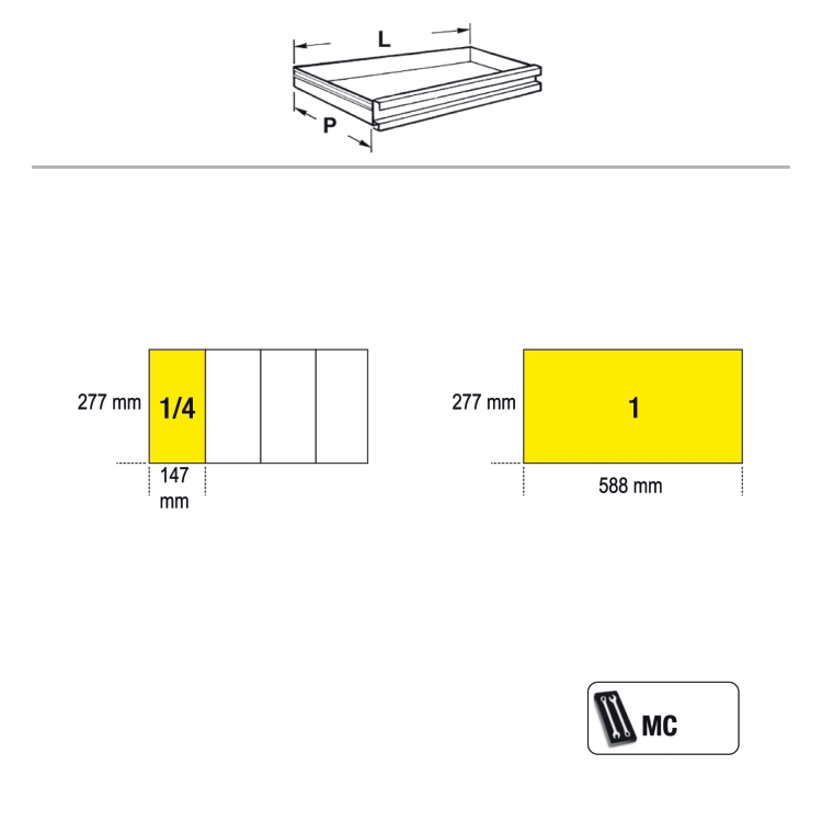 Beta 027000203 Foldable tool trolley for mobile work