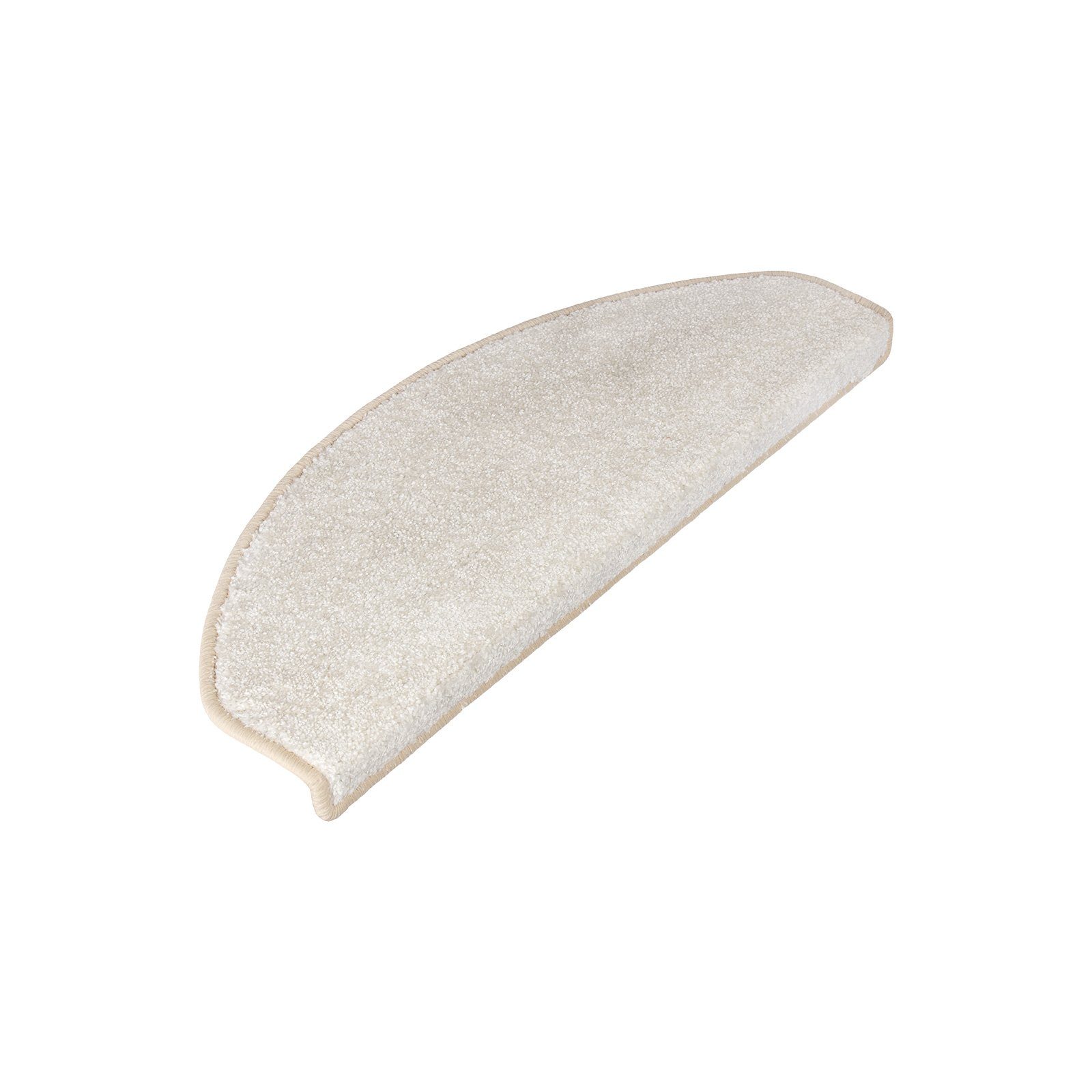 Stufenmatte Marseille,Treppenschoner, Stufenschutz, Schutzmatte in vielen Farben, Karat, Halbrund, Höhe: 13.5 mm, Edler Velours