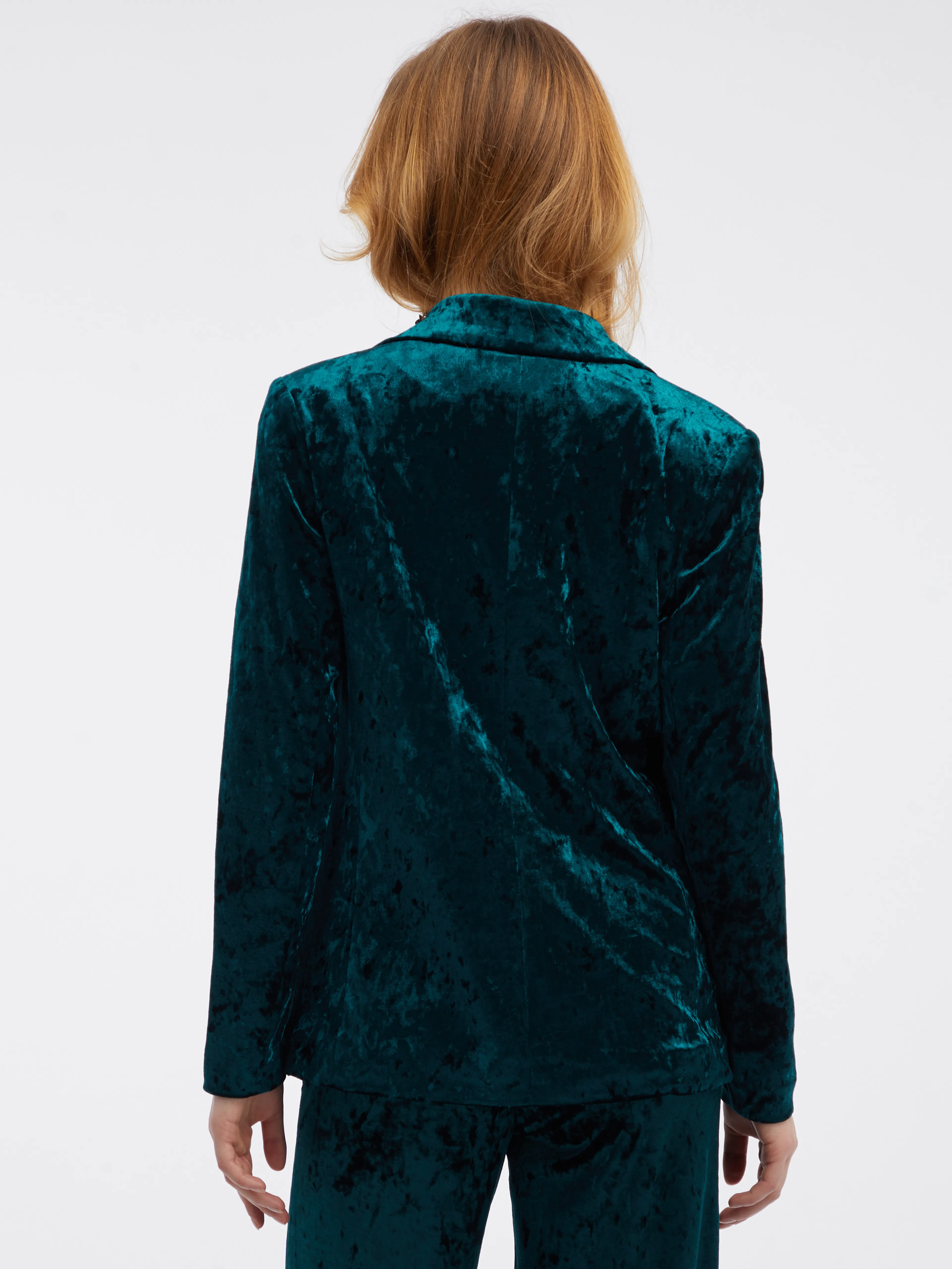 Grüne Damen-Samtjacke ORSAY