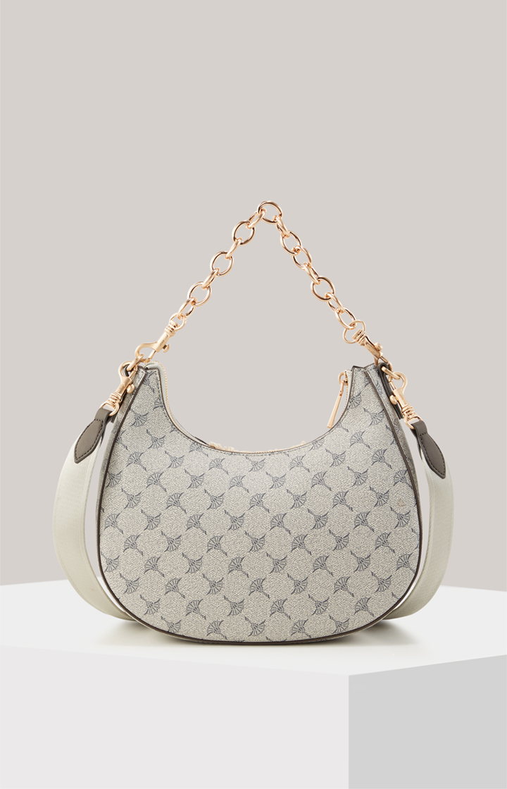 Schultertasche Mazzolino Peluche Annina in Blau/Beige