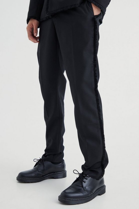 Smarte Slim-Fit Hose mit Rissen
