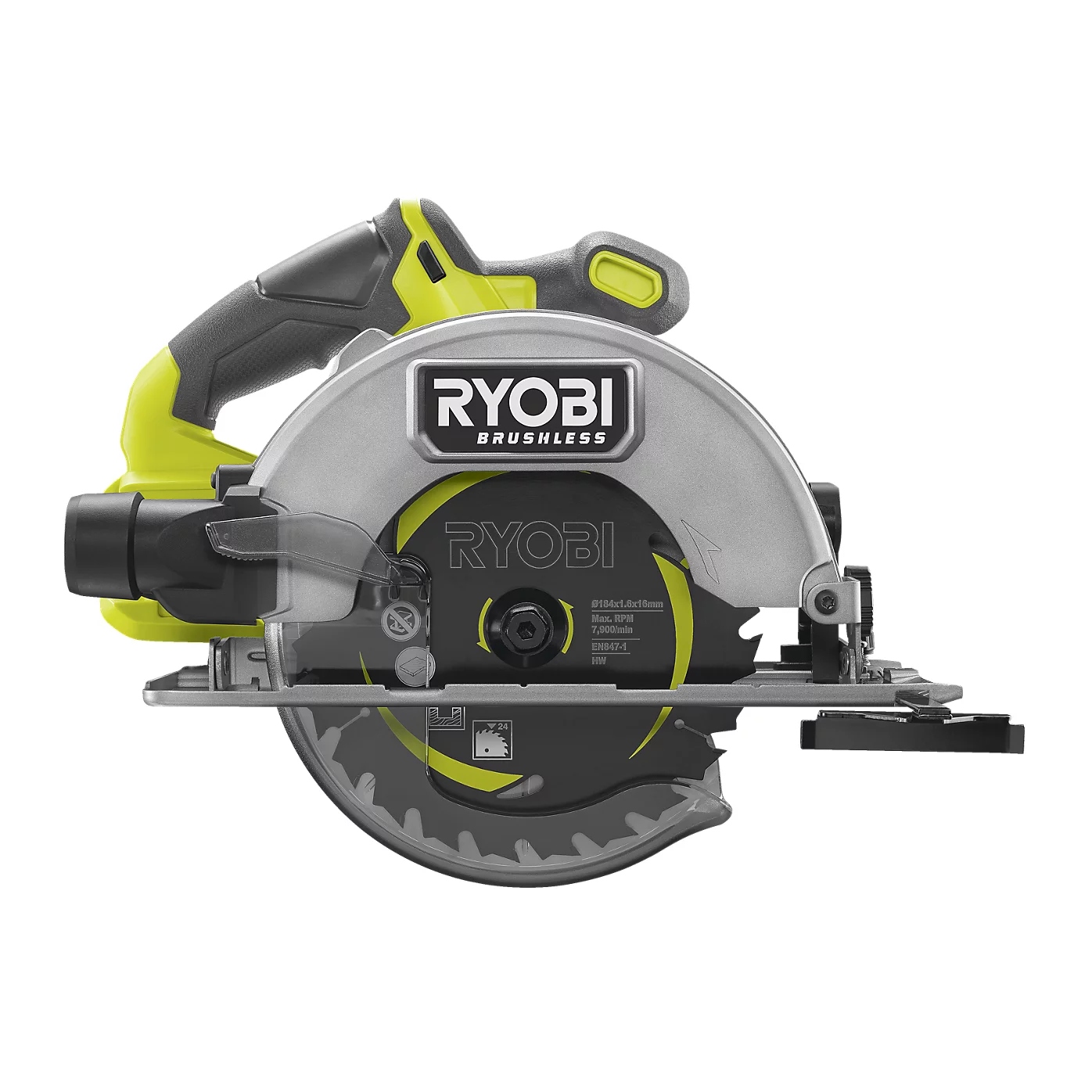 Ryobi 5133006496 ONE+ 18V Bežična kružna pila 184 mm bez baterije i punjača u kutiji