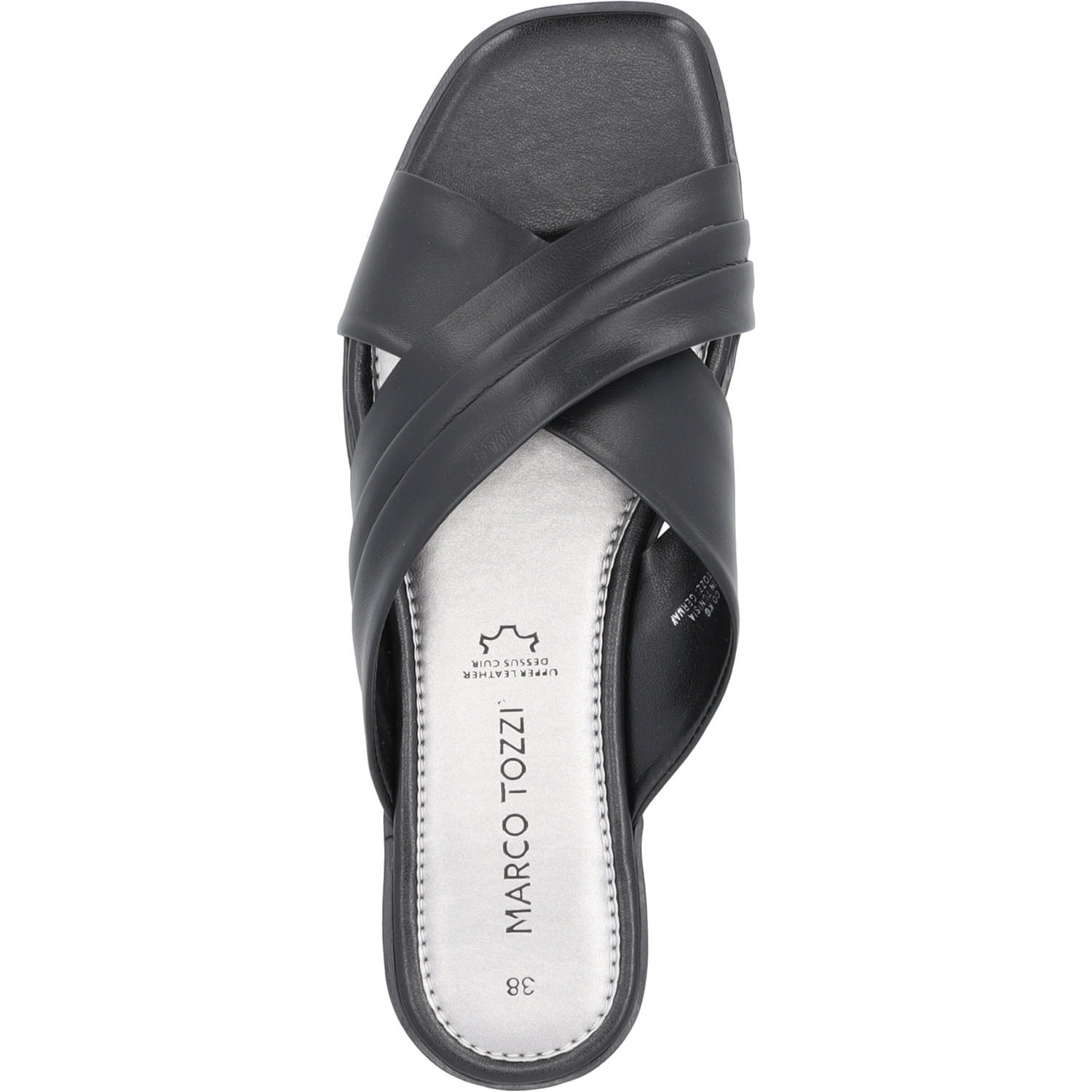 Marco Tozzi 27171, Pantoletten, Damen, Schwarz