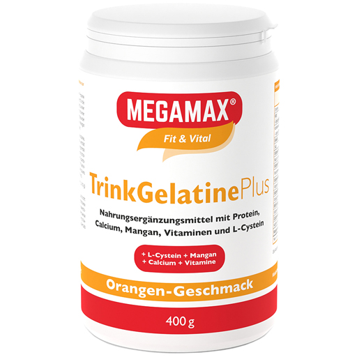MEGAMAX Trinkgelatine Pulver  400 g  Pulver