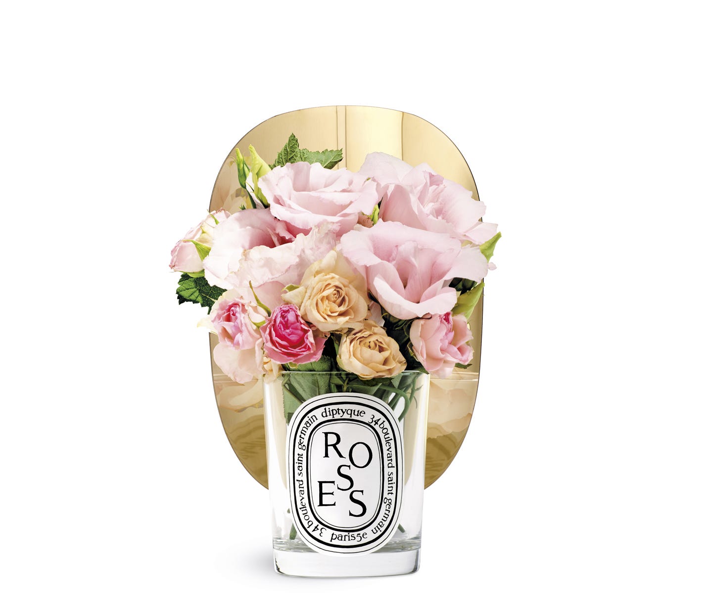 Ovale Miroir - pour bougies modèle classique
