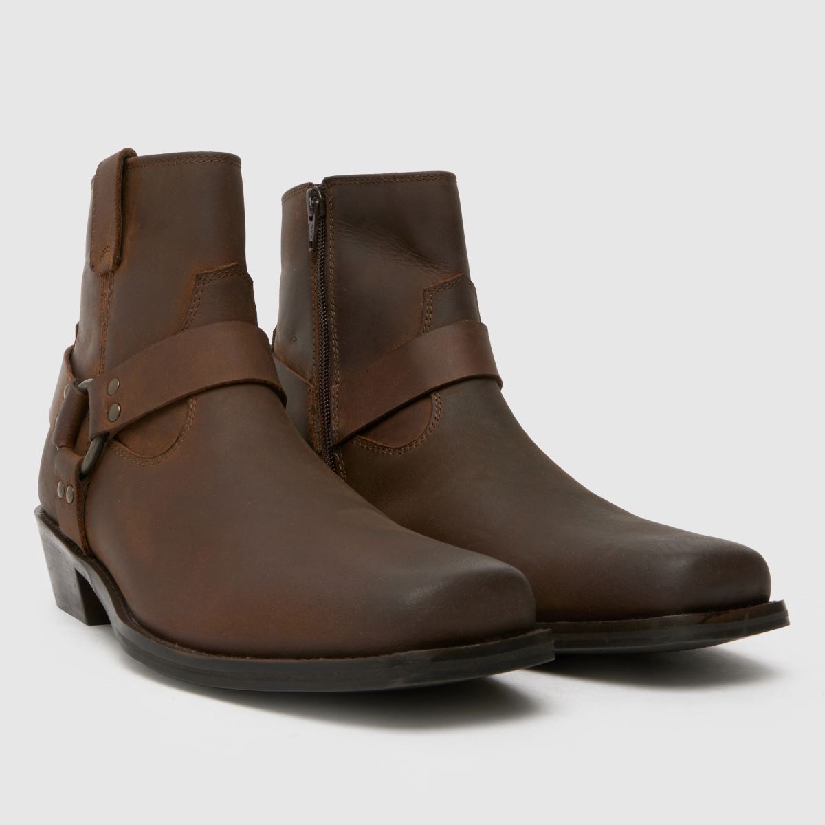 Schuh Gunner motoros csizma barna színben