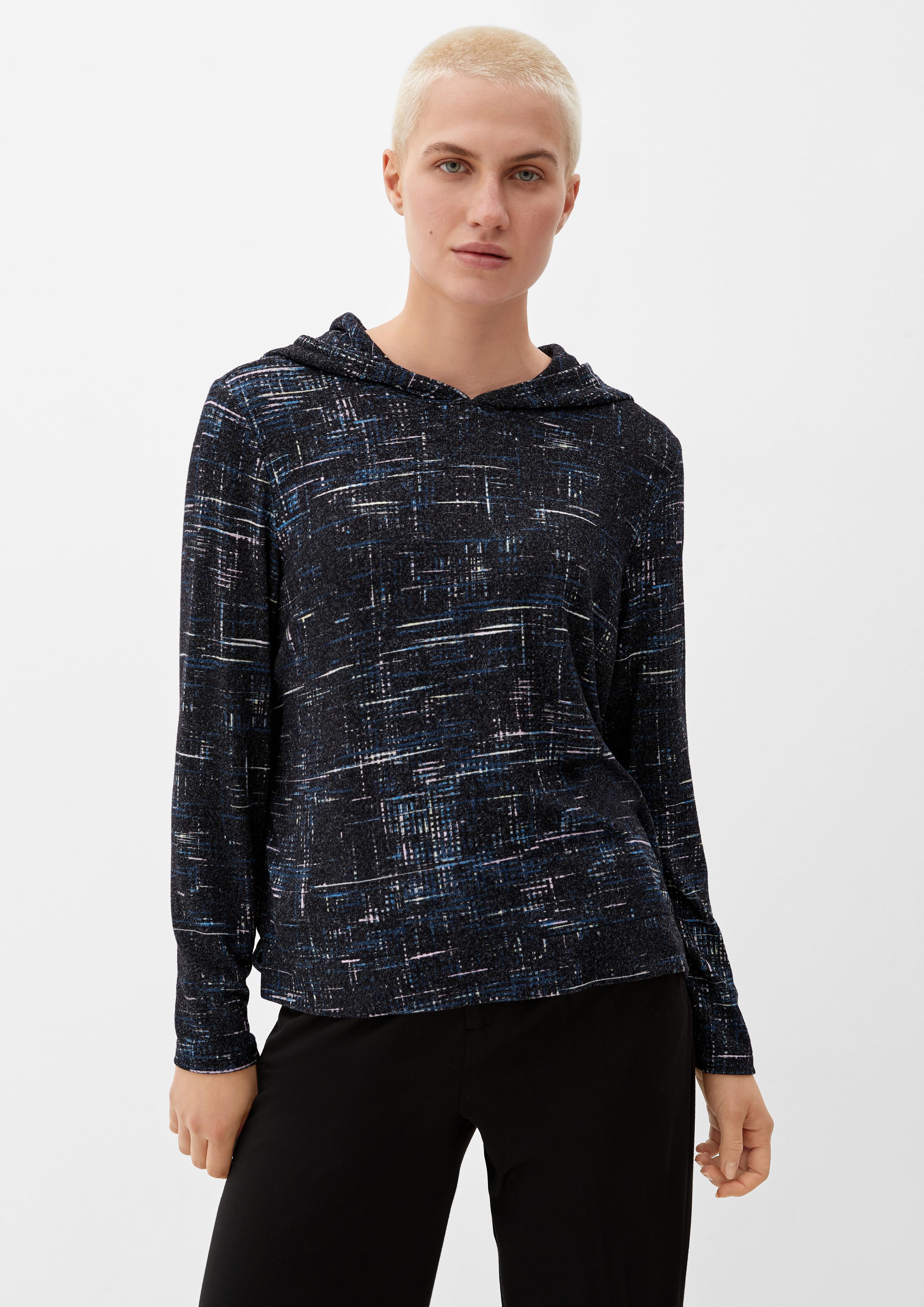 Longsleeve mit Kapuze  2125494-99A0