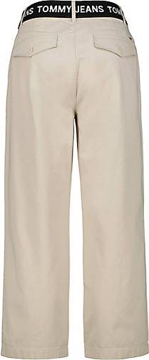 TOMMY-JEANS Damen Chinohose TJW HARPER BRANDED