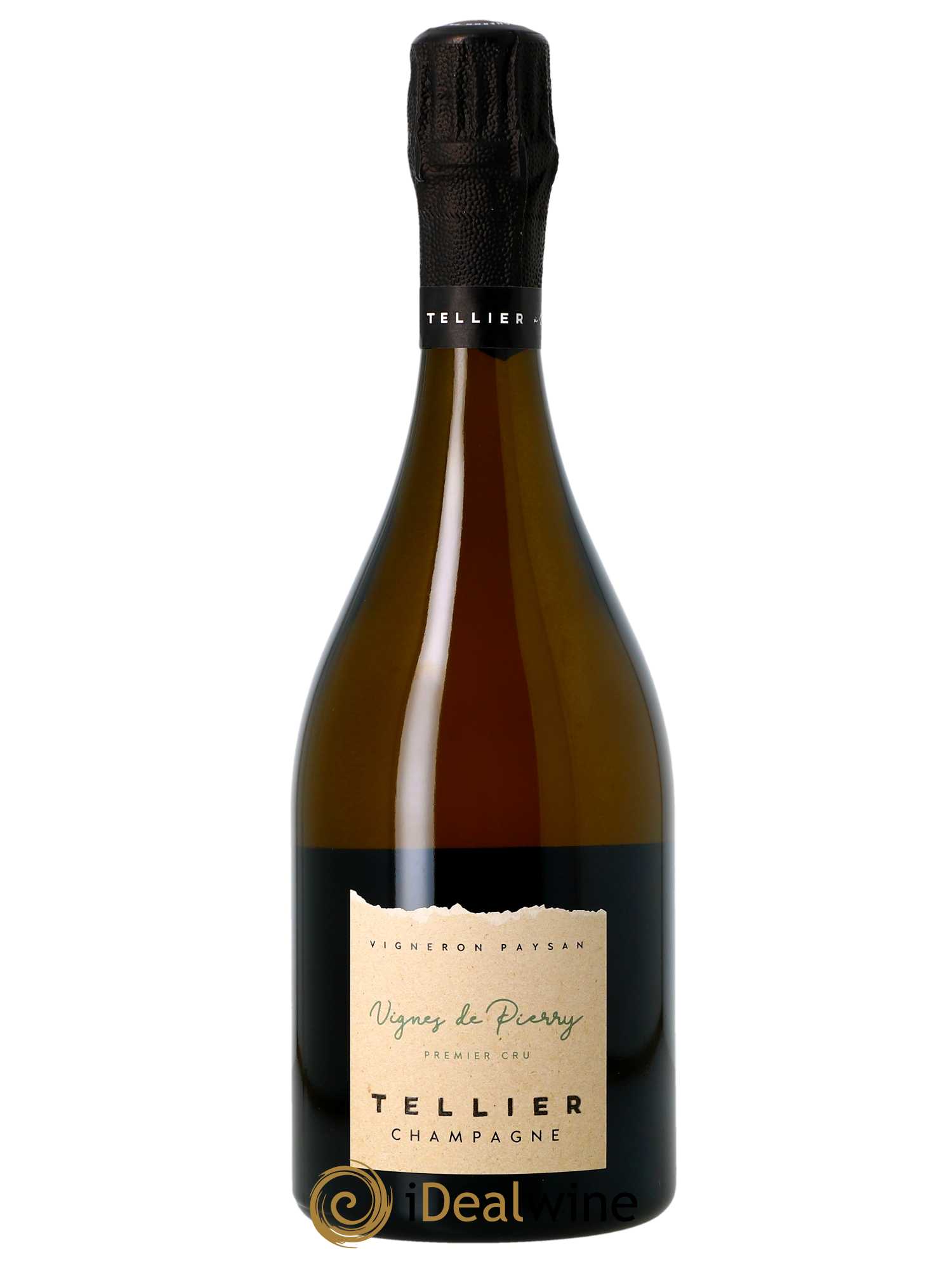 Vignes de Pierry Premier Cru Extra-Brut Tellier  2018 - Lot de 1 Bouteille