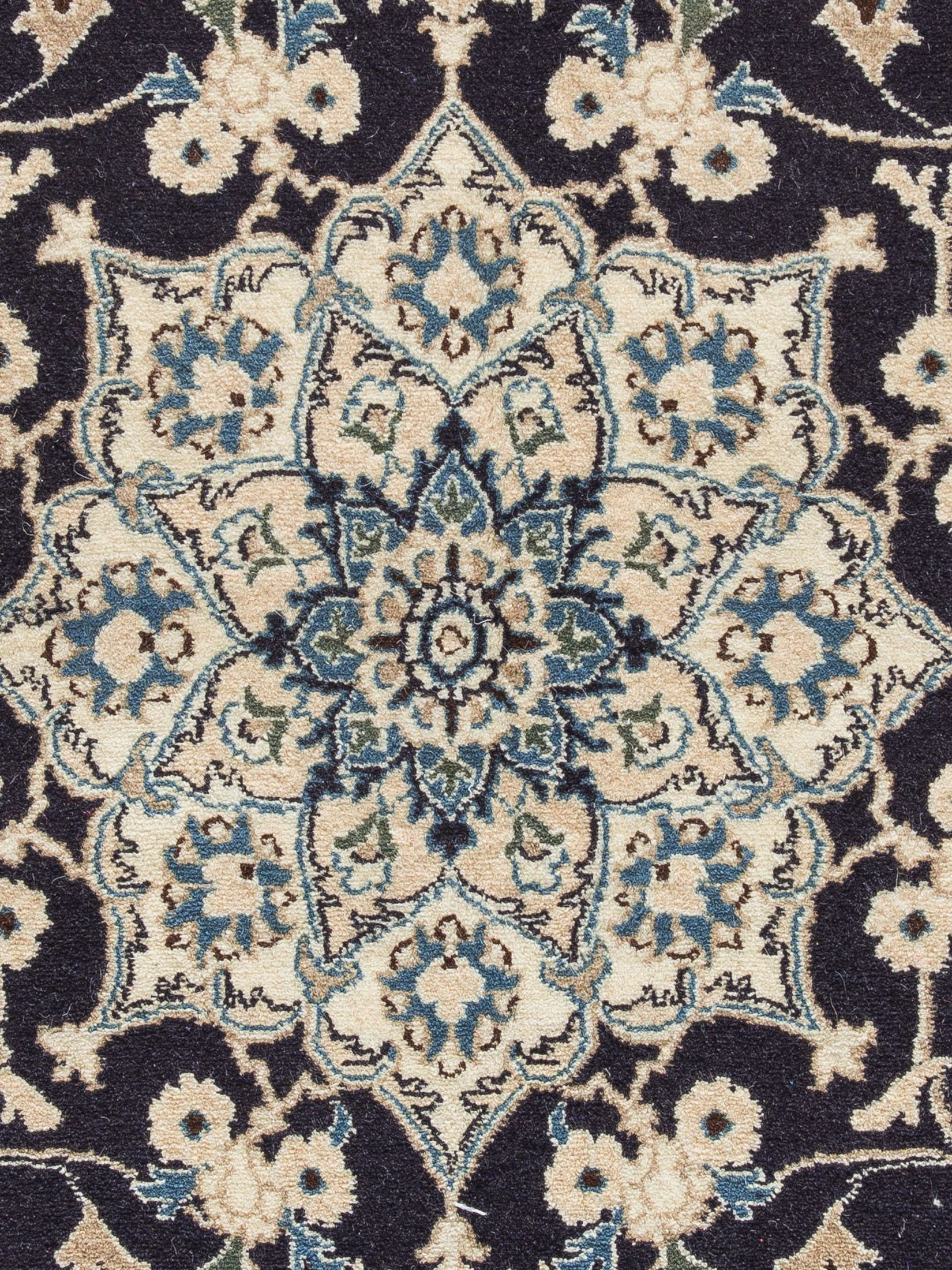 Kaschmar Nain 12 Lah ca. 170 x 245 cm, Unikat / Einzelstück