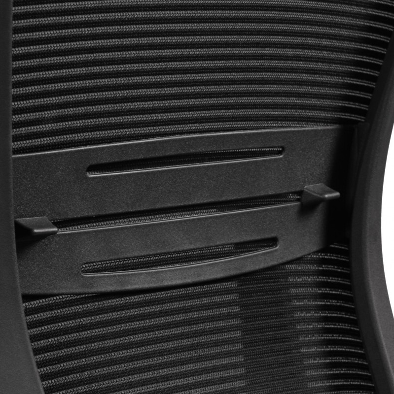Amstyle Bürostuhl Baseline Schwarz Schreibtischstuhl Chefsessel Drehstuhl mit Synchronmechanik & Armlehnen