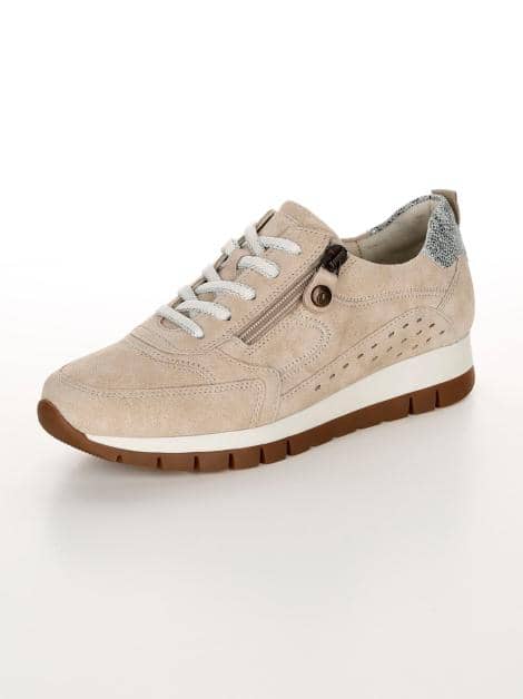 Schnürschuh mit seitlichem Reißverschluss