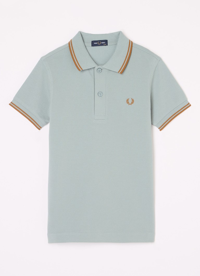 Fred Perry Polo shirt made of piqué cotton with logo embroidery